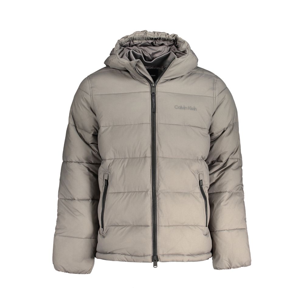 

Куртка из серого нейлона Calvin Klein