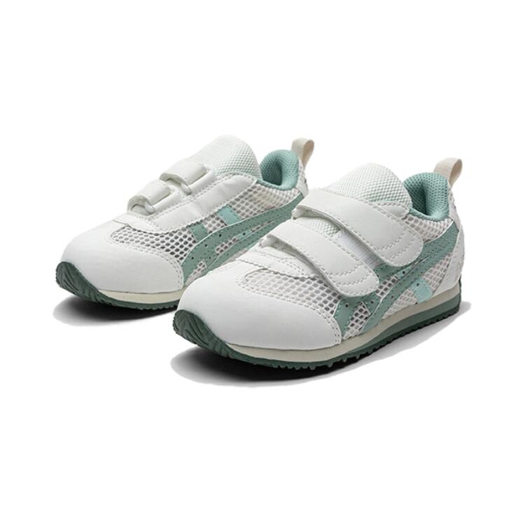 Кроссовки Asics Suku Kids Lifestyle Shoes PS Low-top White/green, зеленый — фото 2