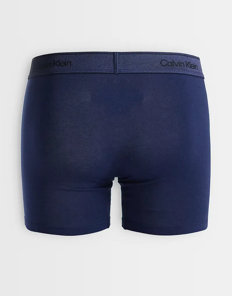 Комплект из 3 боксеров Calvin Klein Icon Cotton Stretch, мультиколор — фото 3
