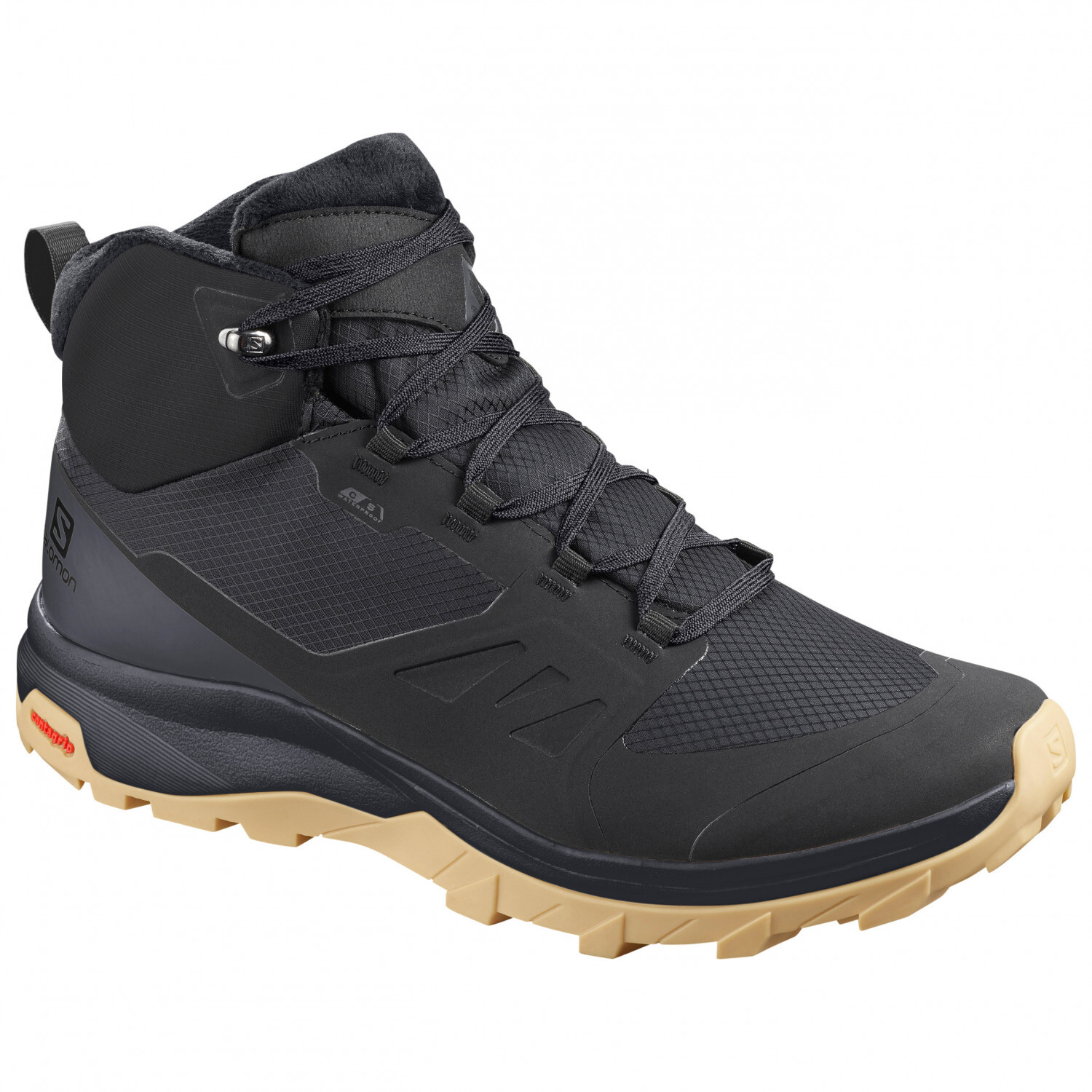 

Зимняя обувь Salomon Outsnap CSWP, цвет Black/Ebony/Gum1A