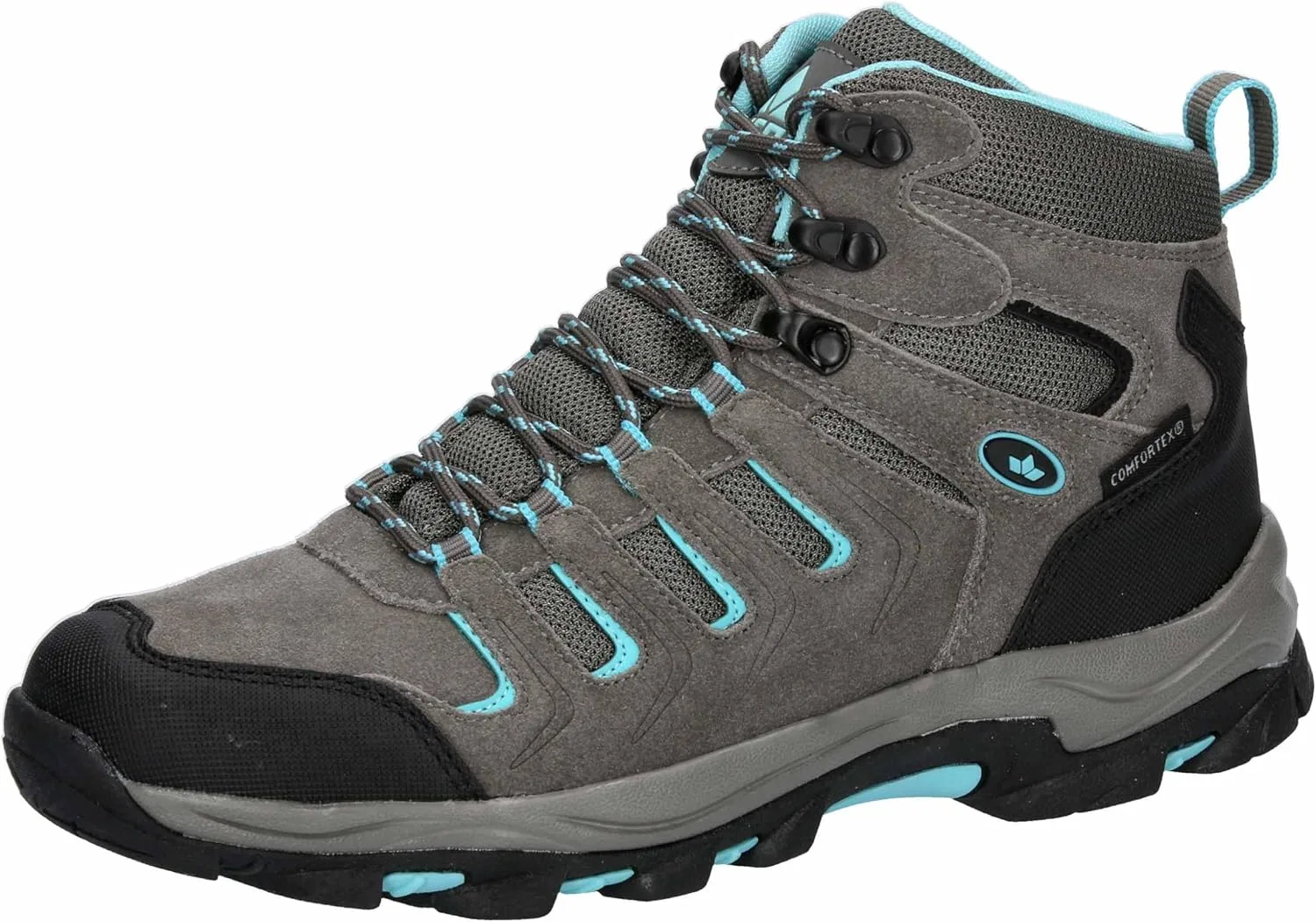 Трекинговые ботинки Lico Unisex Manaslu High Trekking Boots, Grey, Black, Turquoise