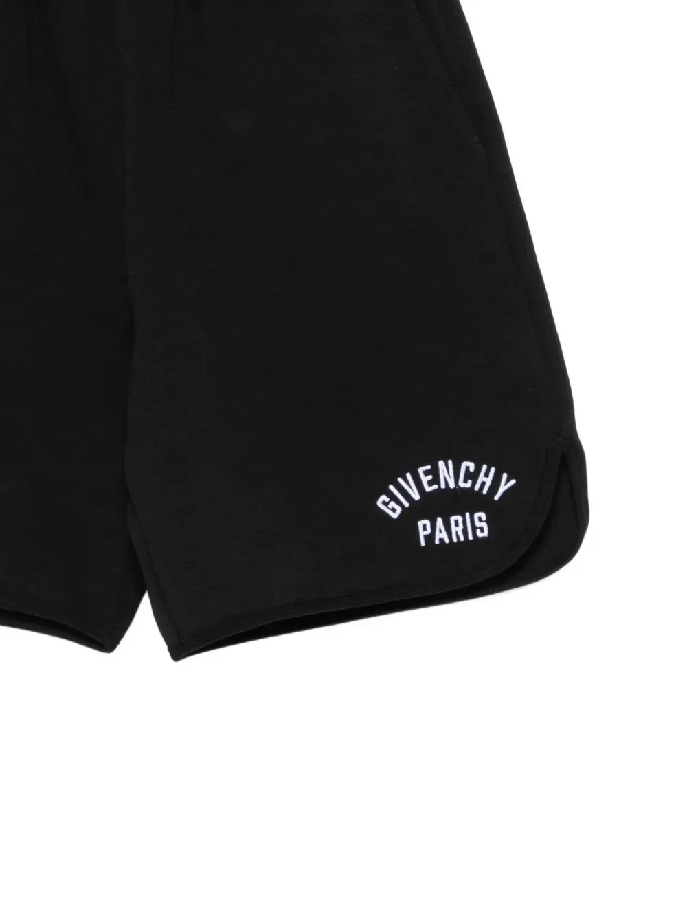 Шорты на резинке Givenchy Kids, черный — фото 3