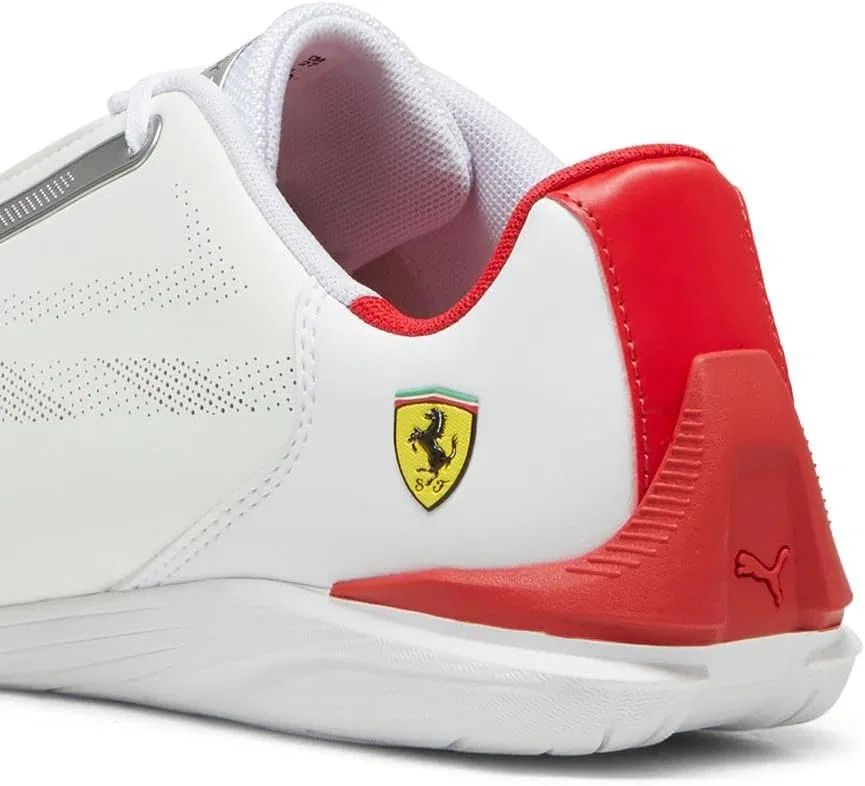 Мужские кроссовки PUMA Ferrari Drift Cat Decima 2.0, Puma White Rosso Corsa — фото 3