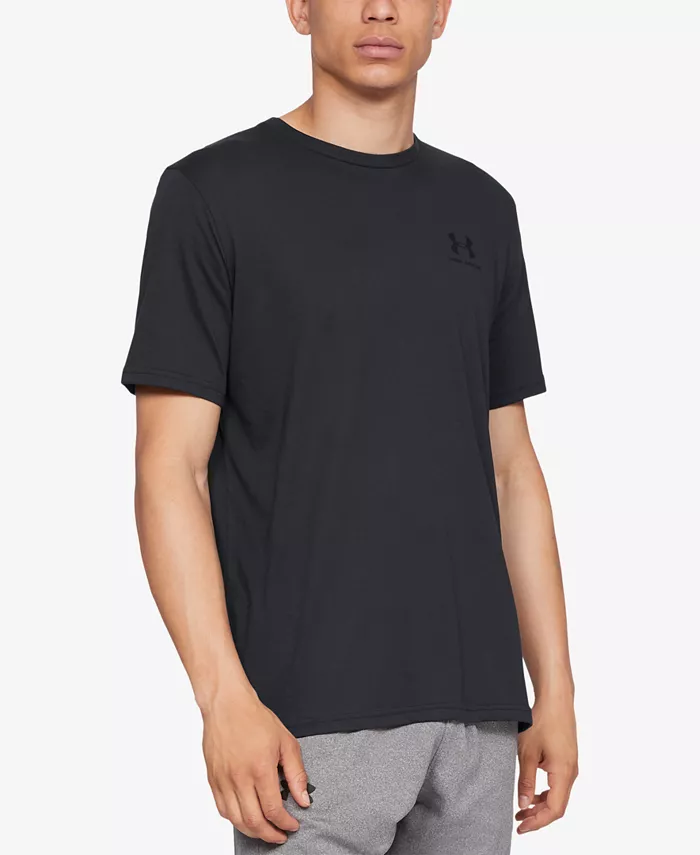 

Мужская футболка с коротким рукавом и принтом на груди Sportstyle Under Armour, белый
