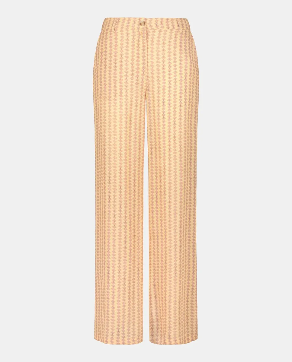 

Пижамные брюки женские из крепа Southern Cotton, жёлтый