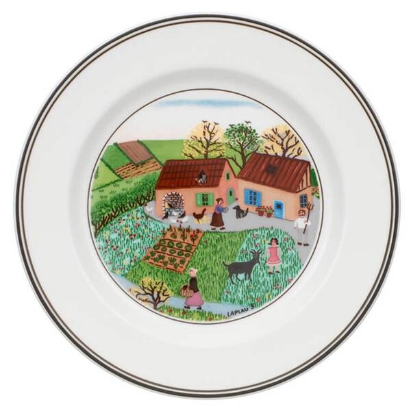 

Хлебная тарелка ферма дизайн наиф Villeroy & Boch, мультколор