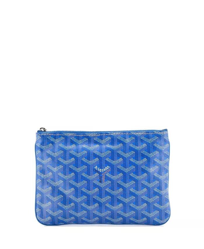 

Сумка-мешок на молнии PM Senat из покрытого холста Pre-Owned Goyard, синий