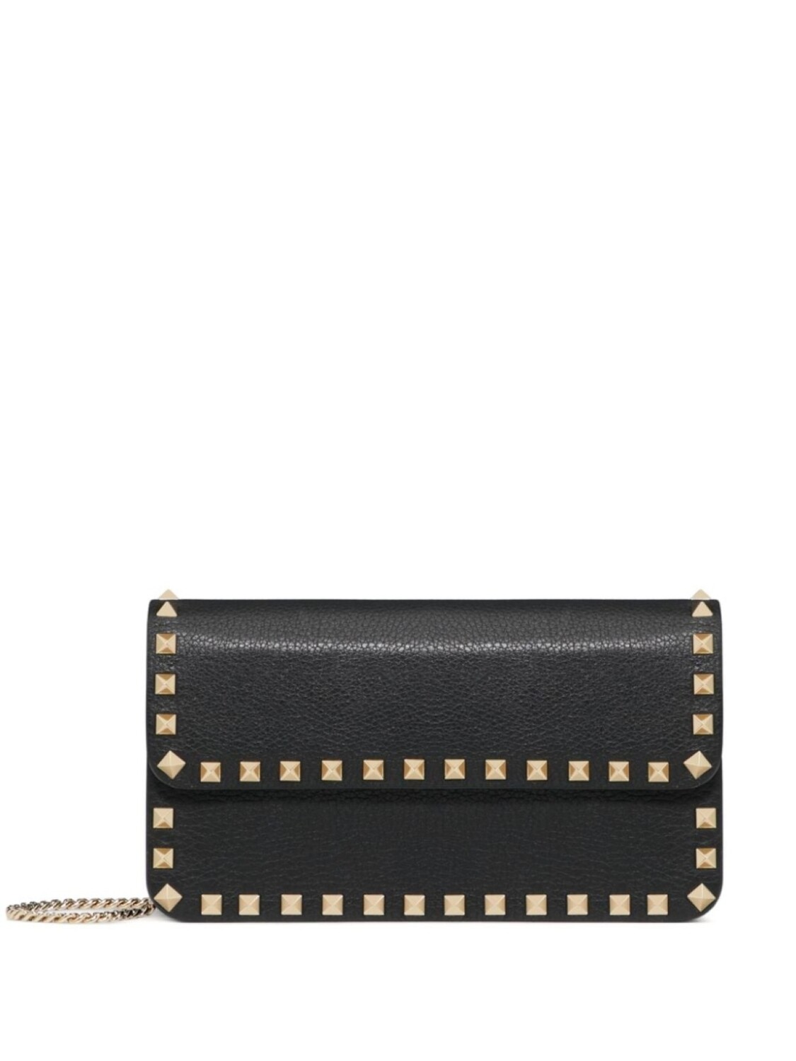 

Valentino Garavani клатч Rockstud, черный