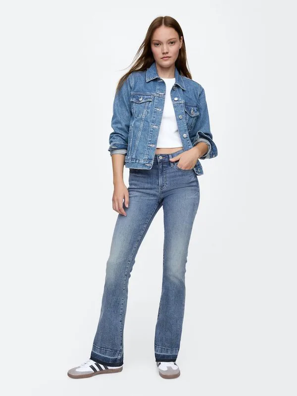 Джинсы vbaby boot rocha skinny fit Gap, Medium Wash — фото 2