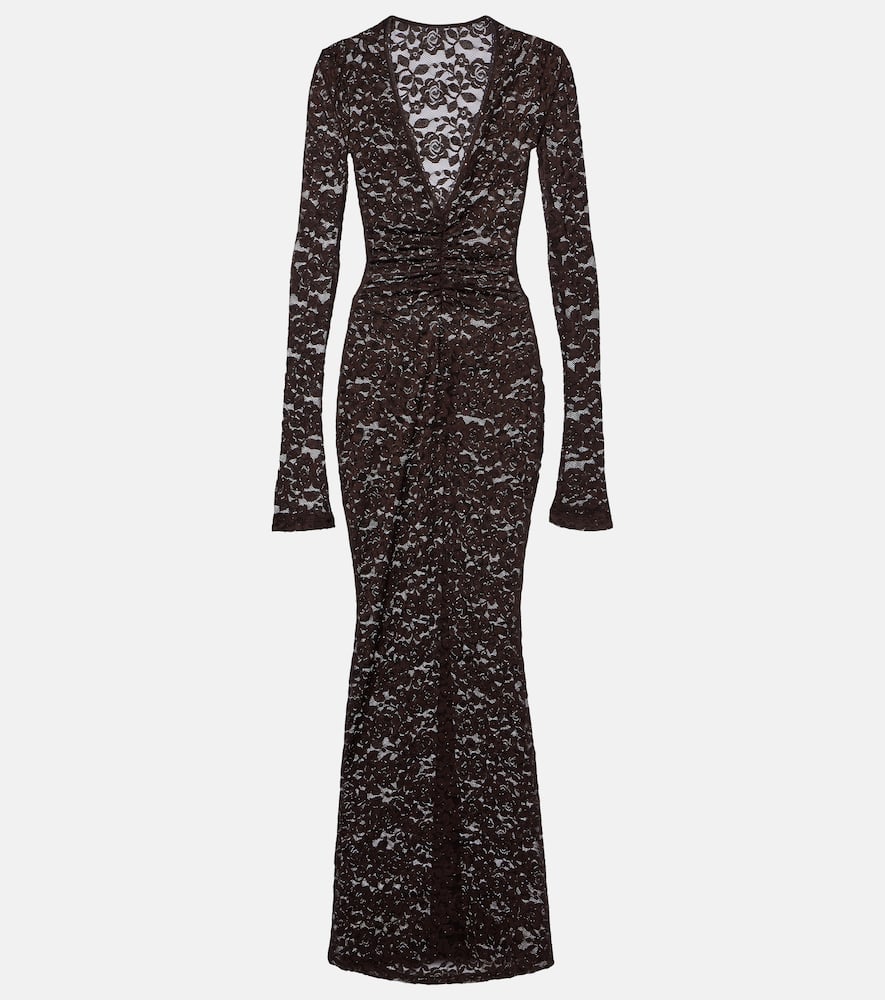 

Тайлер платье макси с цветочным кружевом Bananhot, Brown Lace