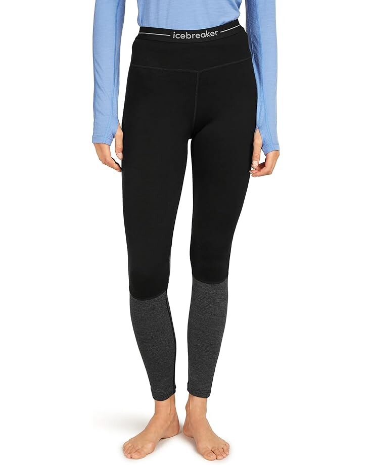 

Брюки Icebreaker 200 Zoneknit Leggings, цвет Black/Jet Heather