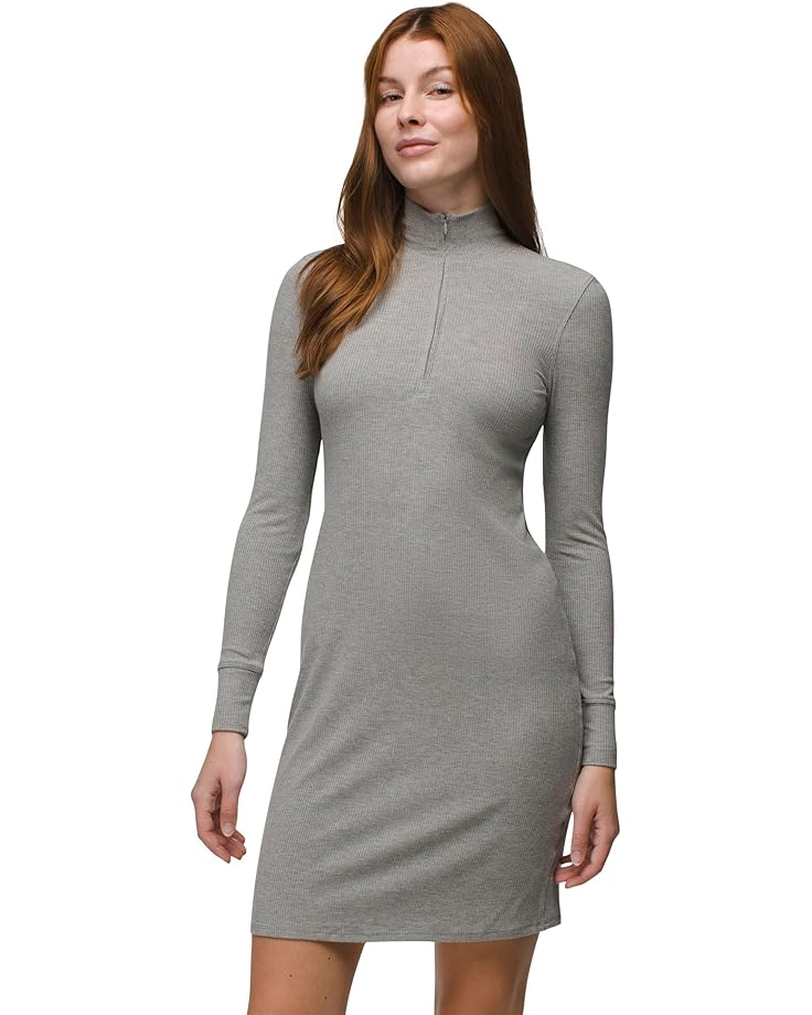 

Платье Prana Foundation Rib LS Dress, цвет Heather Grey