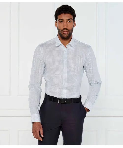 

Рубашка Elisha02 Slim fit Hugo, белый