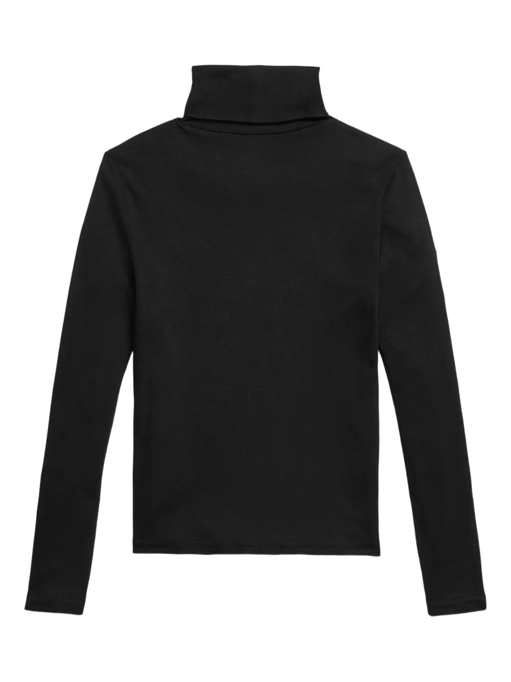 

Футболка с высоким воротником и длинными рукавами POLO RALPH LAUREN KIDS, черный