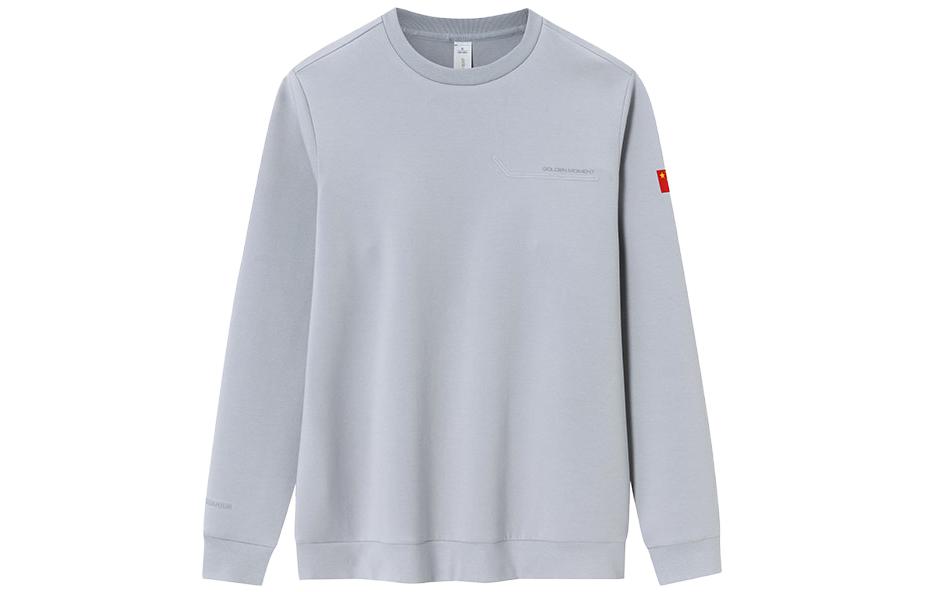 

Мужская толстовка Anta, светло-серая, Light Mud Gray