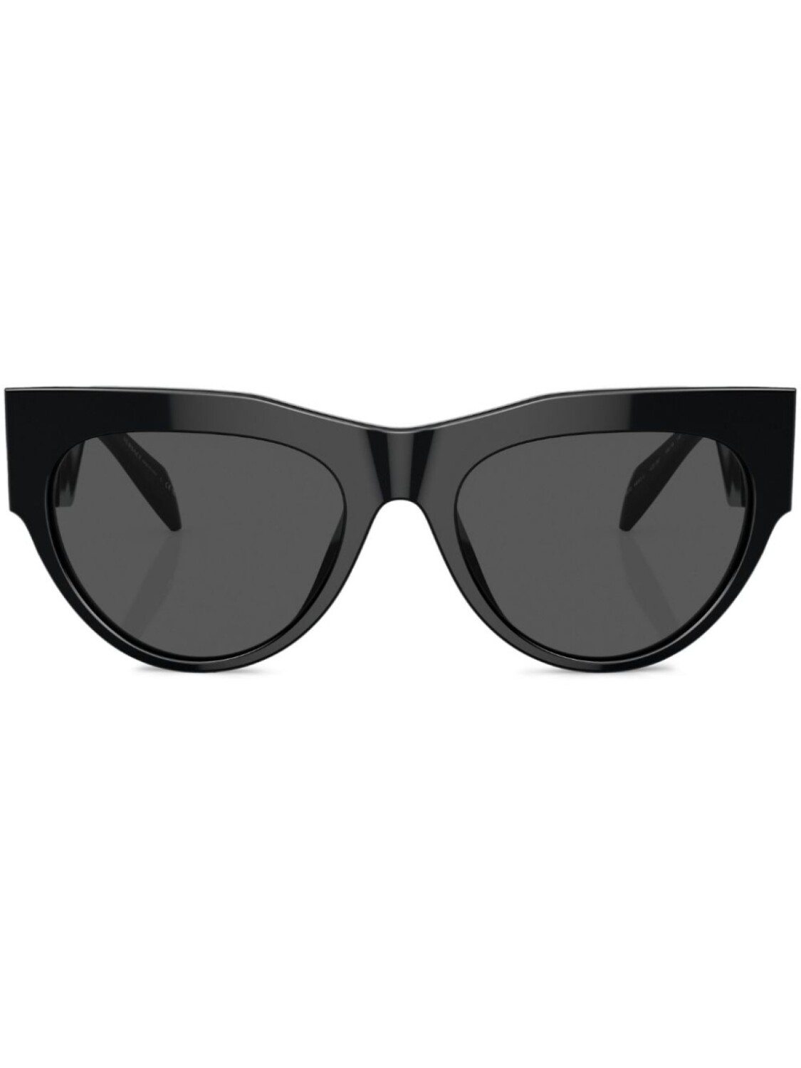 

Versace Eyewear солнцезащитные очки в массивной оправе, черный