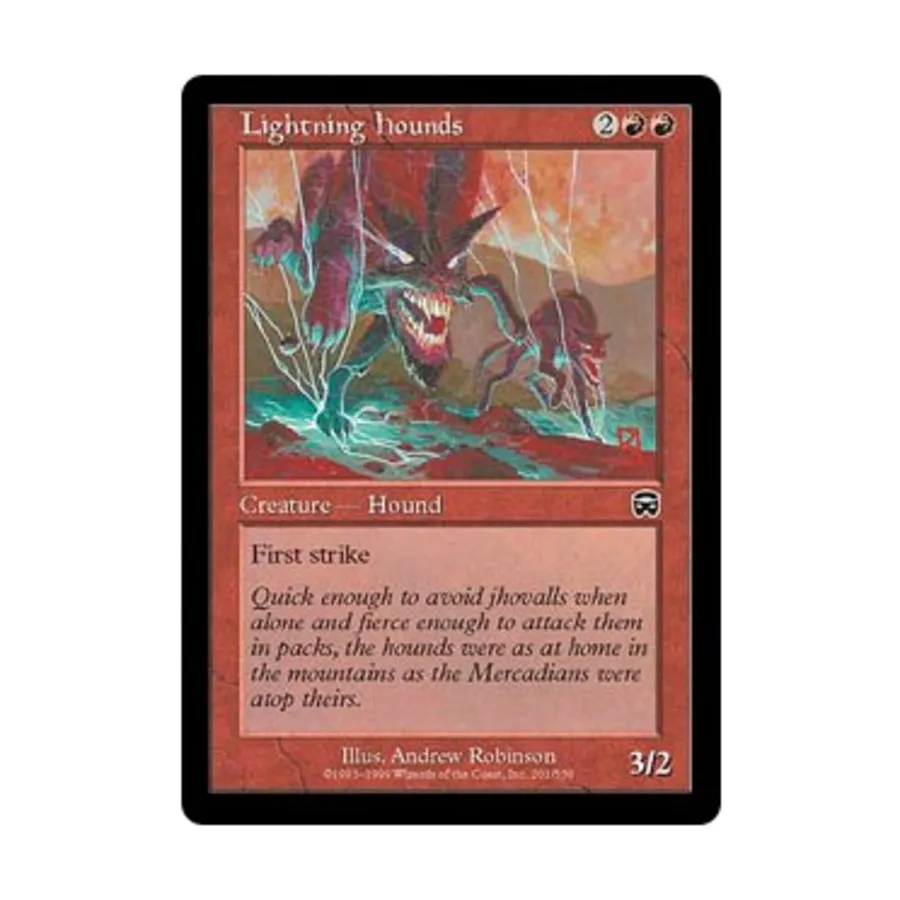 

CCG Молниеносные гончие (C), MTG - Mercadian Masques