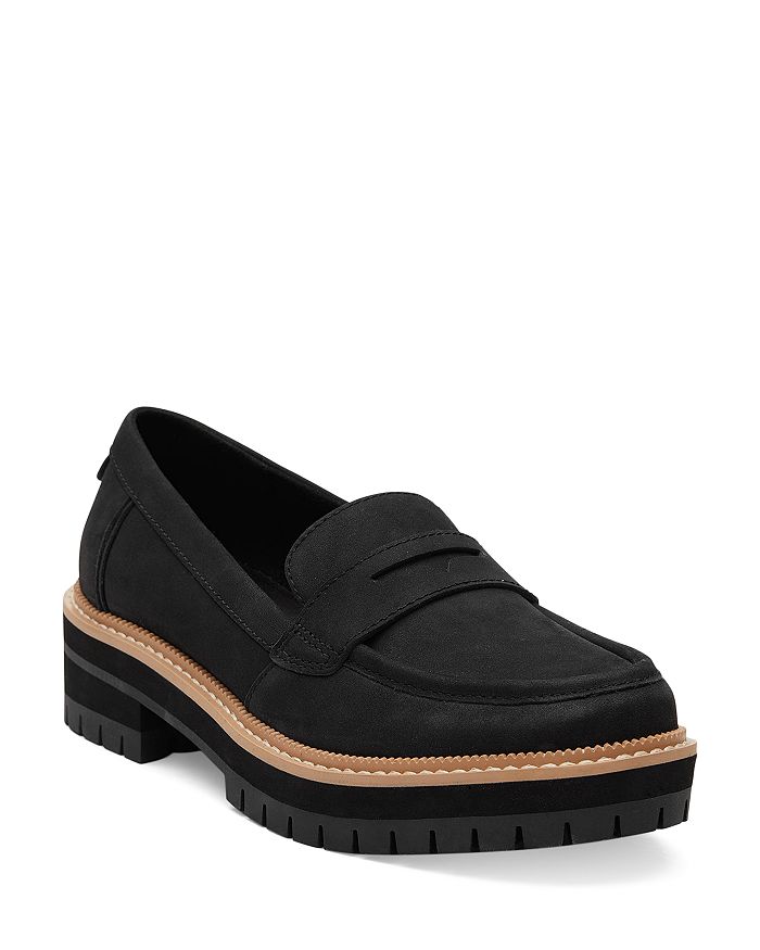 

Женские лоферы на плоской подошве Cara без застежек на платформе Penny Loafer TOMS