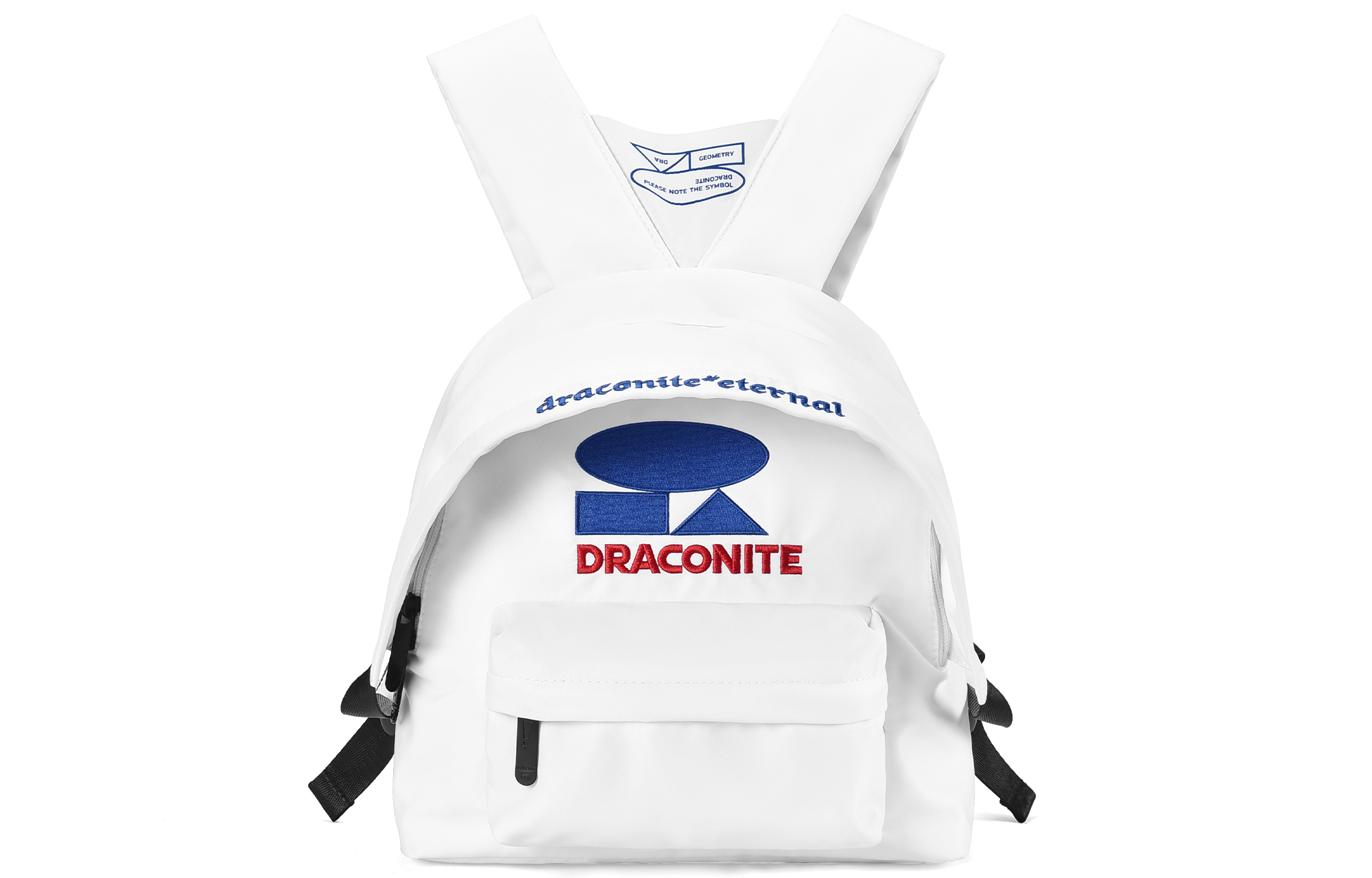 

DRACONITE Студенческий рюкзак из полиэстера, мини, женский, белый