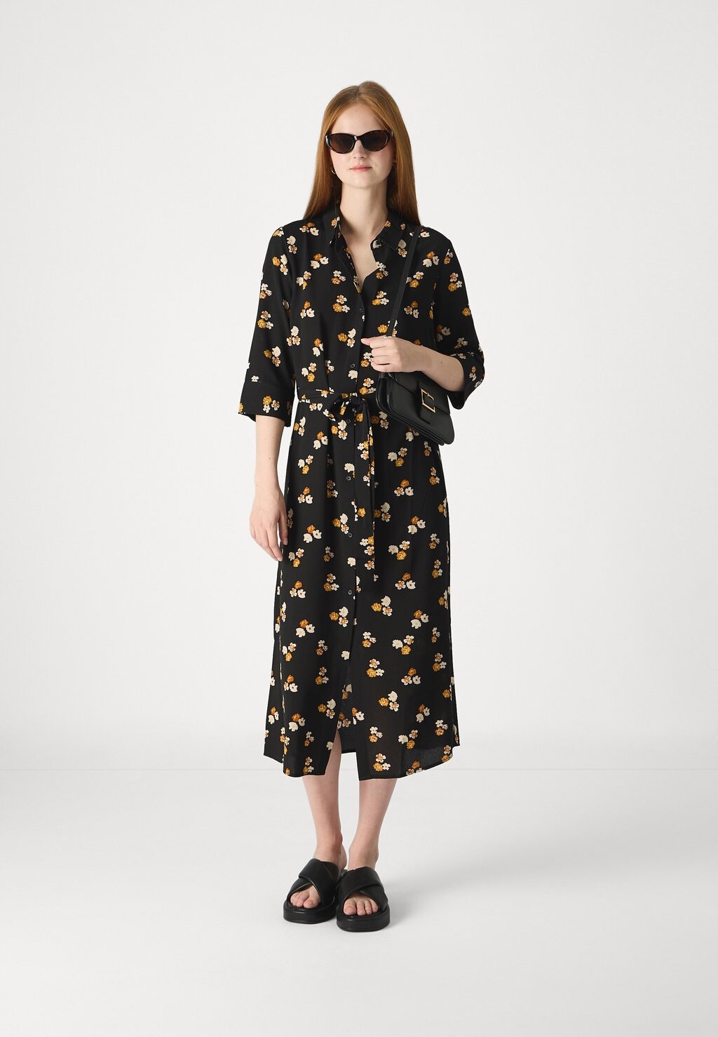 

Платье-рубашка ONLNOVA LIFE LUX SHIRT DRESS ONLY, черный