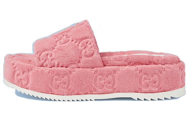Сандалии женские Gucci Platform, розовый