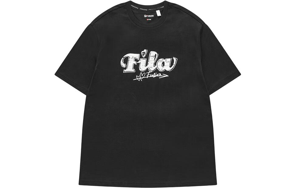 

Футболка унисекс Jet Black FILA FUSION