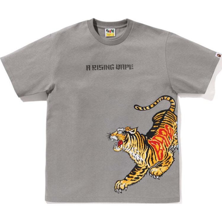 Футболка для мужчин из серии A Rising Bape A Bathing Ape, серый — фото 3