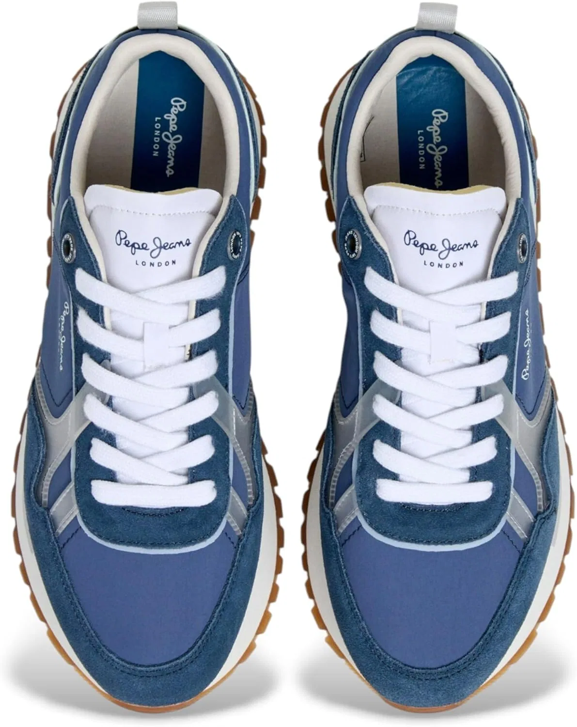 Кроссовки Pepe Jeans, обувь Ari Road, Blue — фото 4
