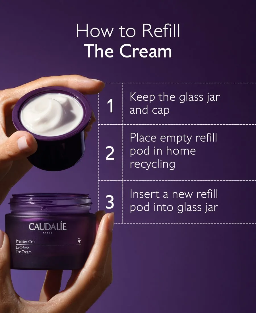 Сыворотка Caudalie — Сменный блок крема Premier Cru The Cream — фото 4