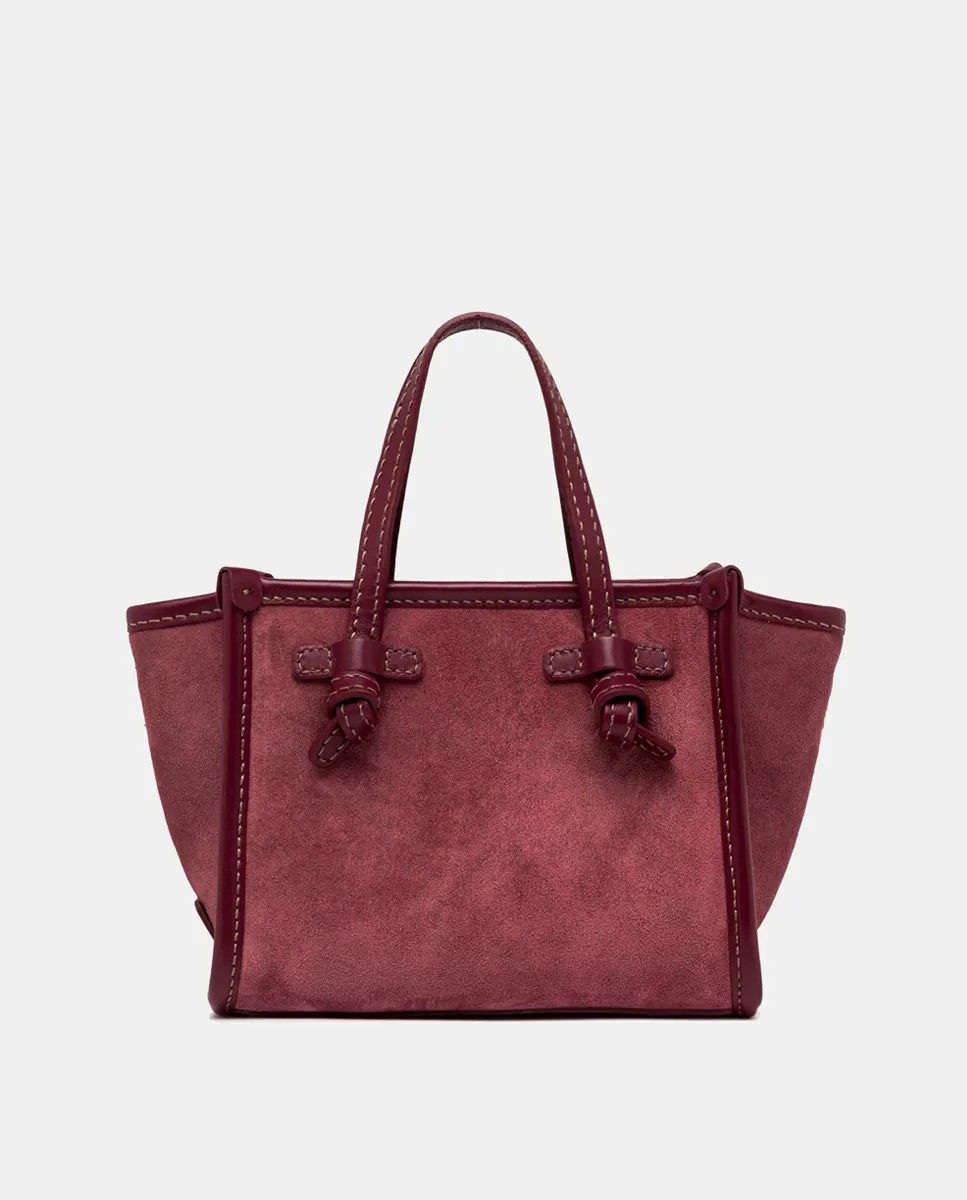 

Мини-сумка Miss Marcella из замши Gianni Chiarini, цвет Burdeos