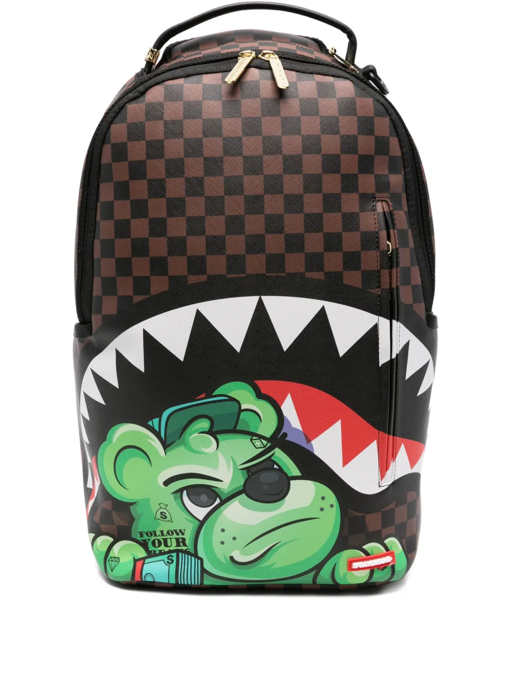 

Рюкзак Money Grump sprayground kid, коричневый