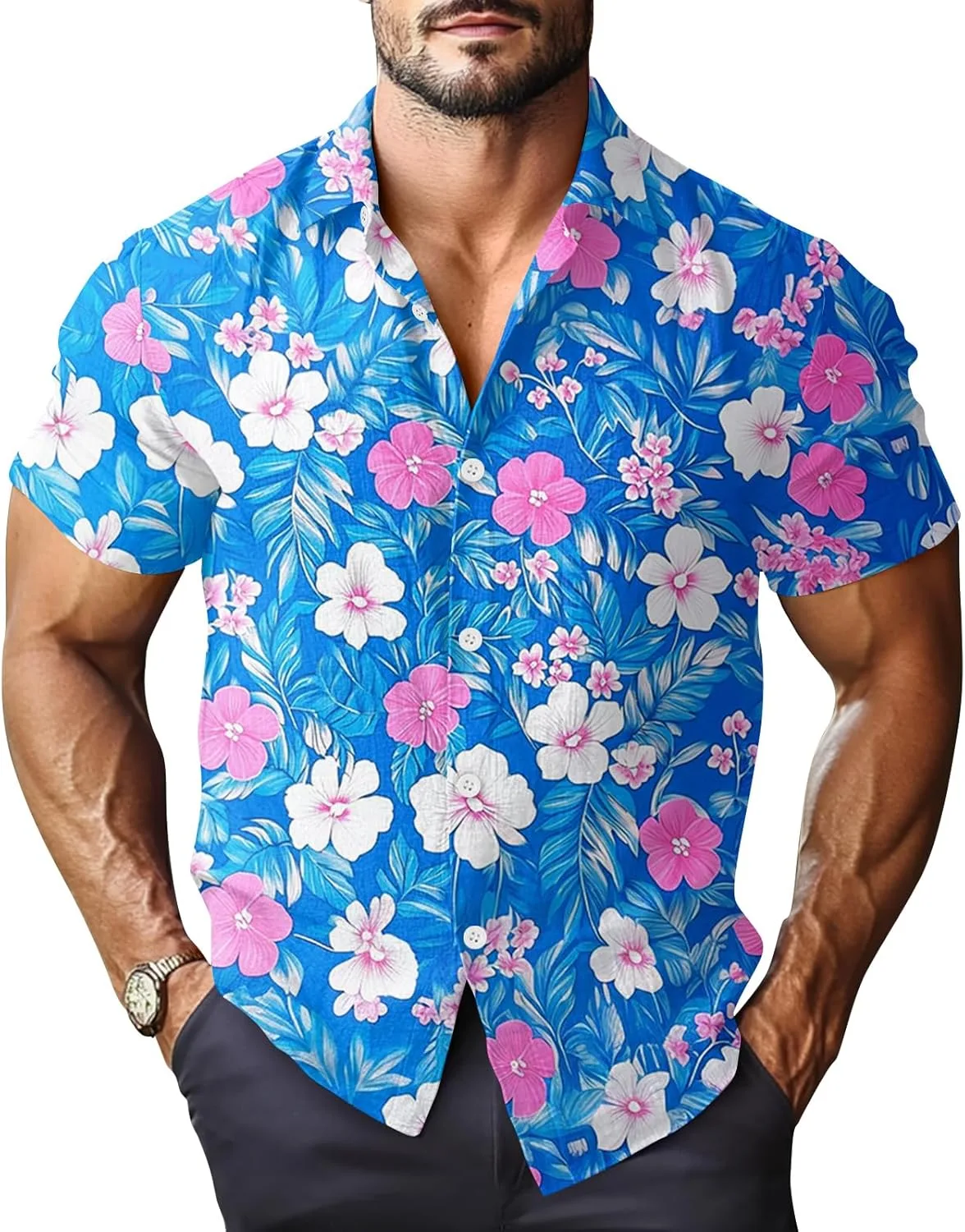 

Футболка поло для мужчин, Henley, короткий рукав