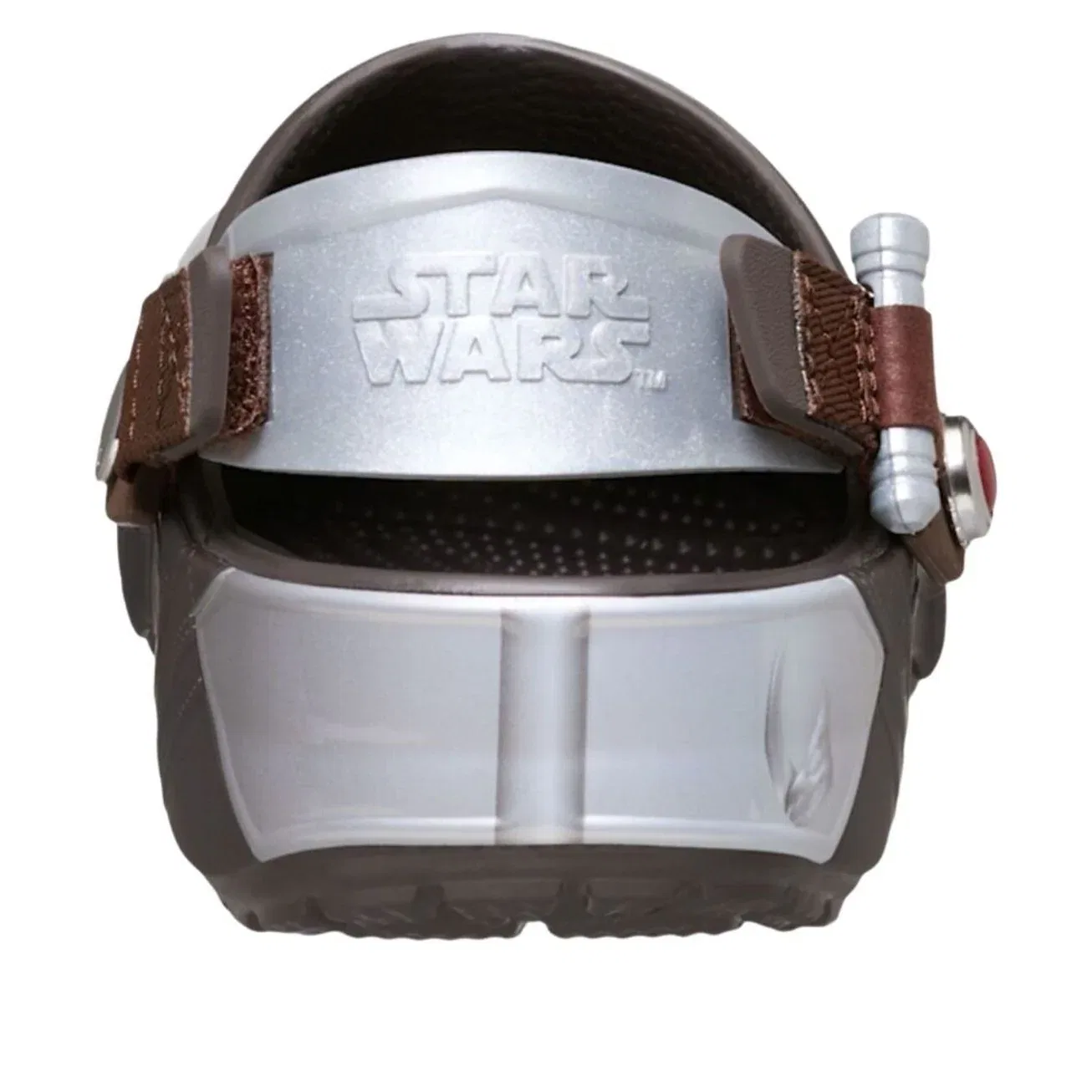 Сабо Crocs x Star Wars Classic Clog 'Mandalorian' 212997-90H, серебро — фото 4