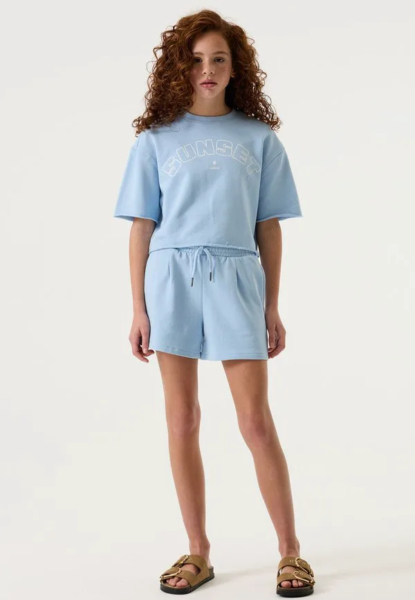 Футболка с принтом Garcia, Powder Blue