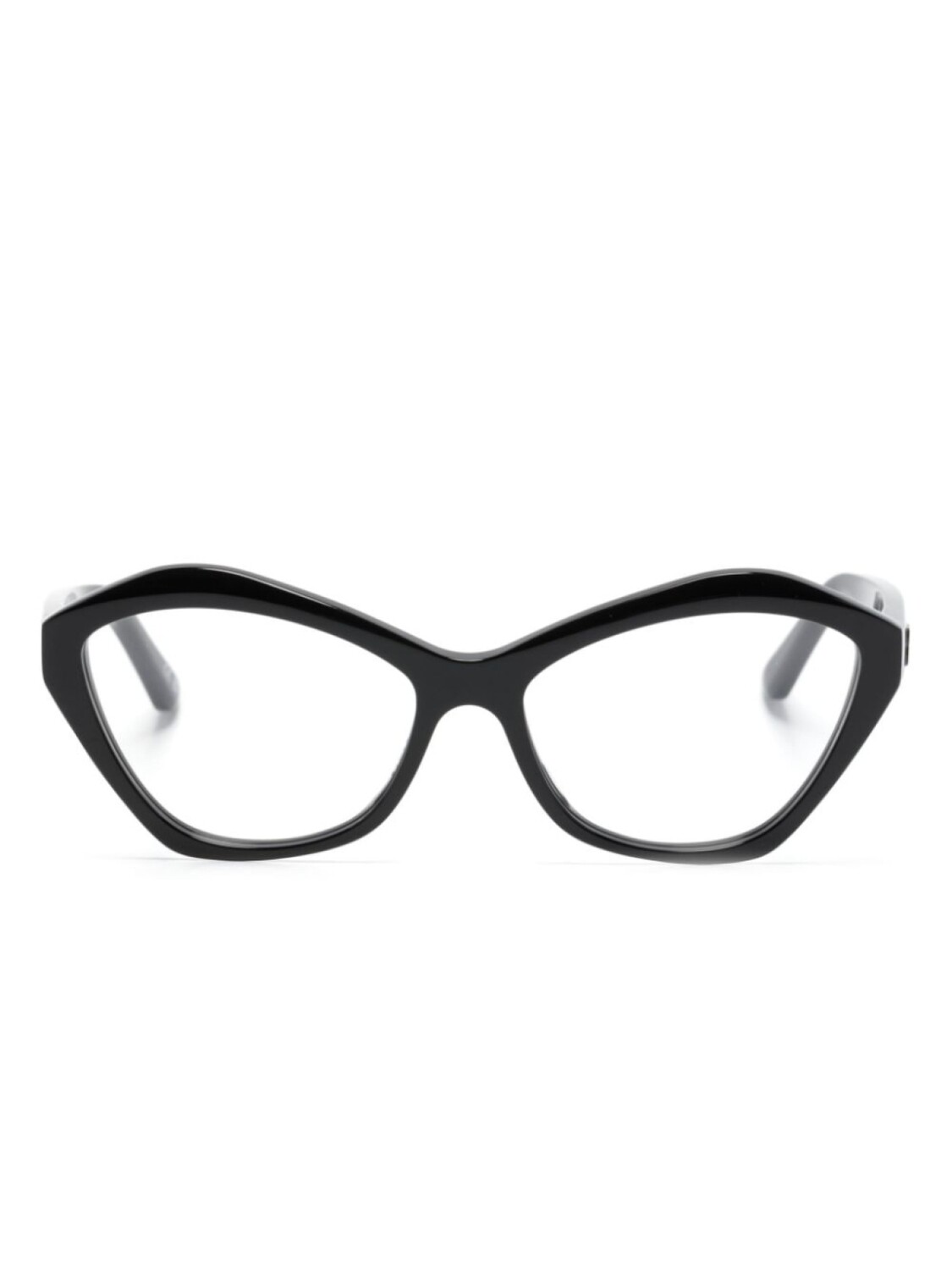 

Balenciaga Eyewear очки в оправе 'кошачий глаз' с логотипом, черный