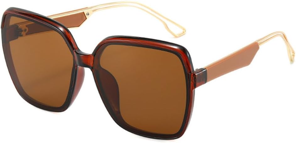 

Модные солнцезащитные очки большого размера 2026 года для женщин, винтажные, с крупной оправой, с защитой от УФ-излучения, классические женские очки UV400 MTZJH, One Color