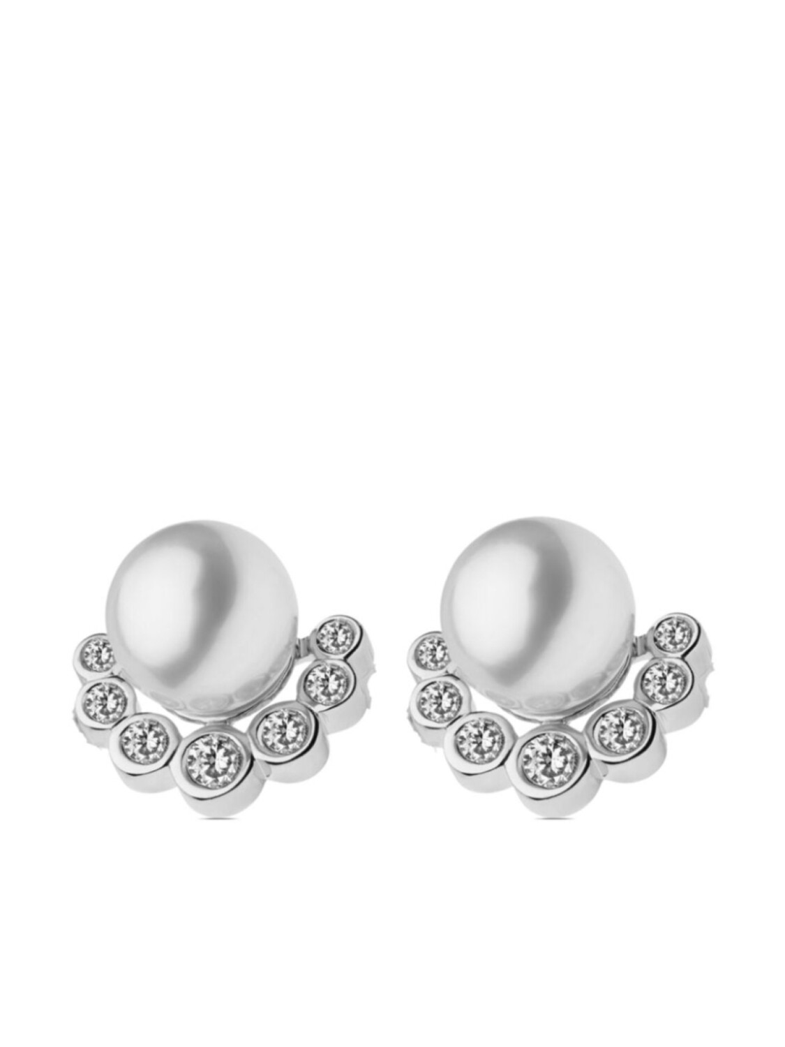 

Серьги Brea с бриллиантами и жемчугом AUTORE MODA, серебряный