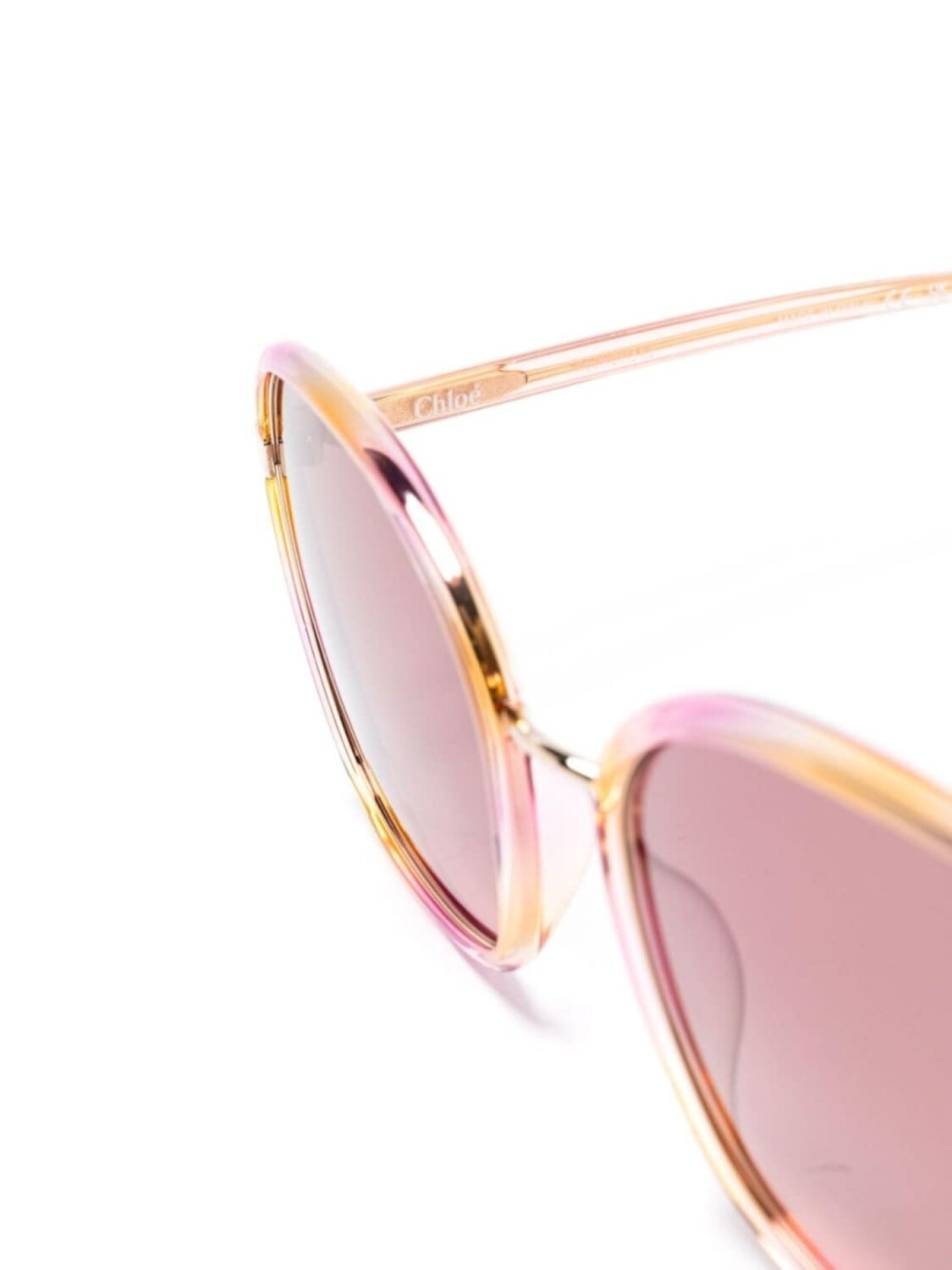 

Chloé Eyewear солнцезащитные очки Franky, розовый