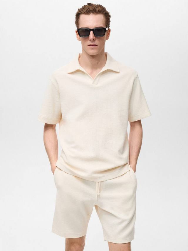 

Поло Xavi Regular Fit Mango, Light Beige