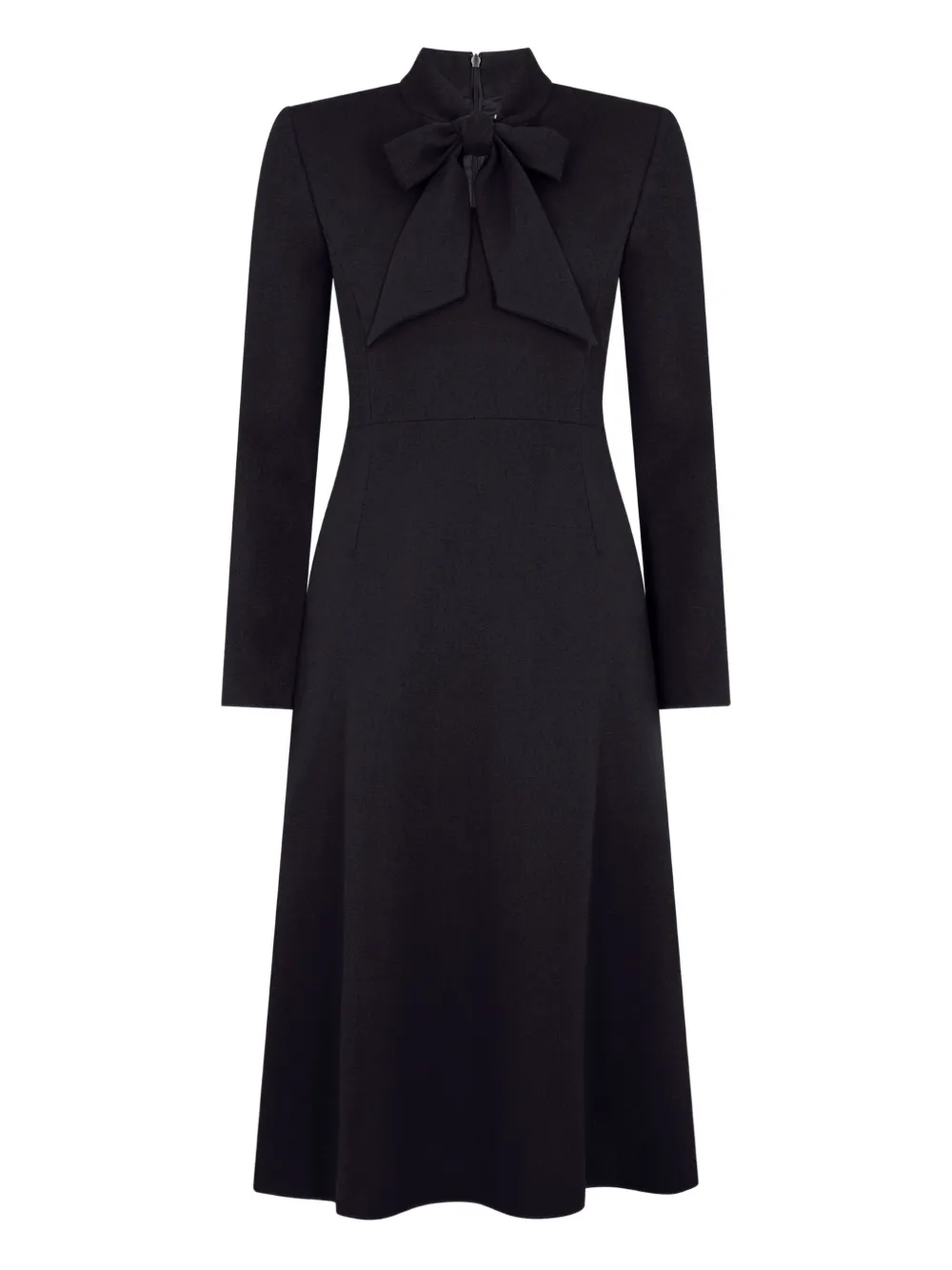 

Платье миди от Уоллис с воротником-бантом JANE, синий