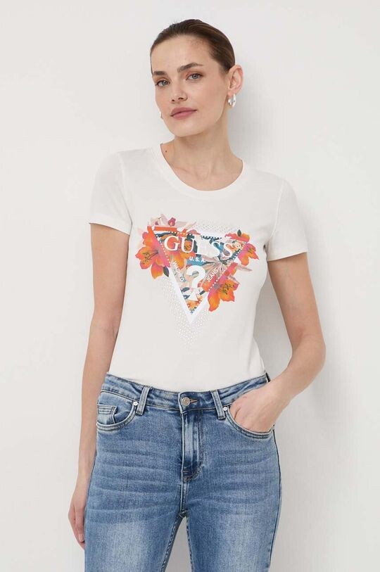

Футболки Guess, бежевый