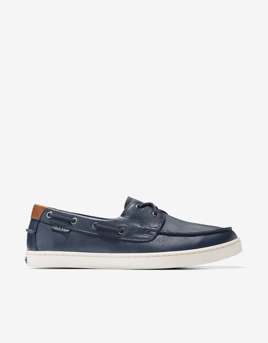 

Мужские кожаные туфли-лодочки со спортивной подошвой Cole Haan, синий