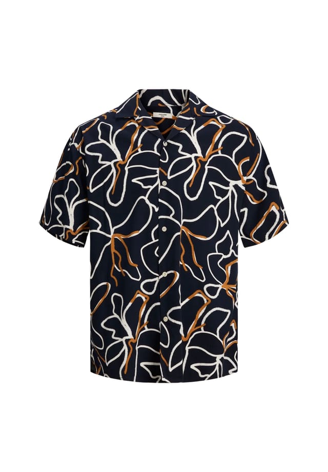 

Рубашка дрэг рубашка с короткими рукавами Jack & Jones, синий