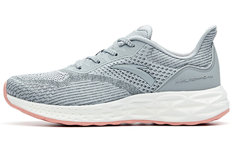 

Кроссовки женские с низким верхом Foggy Grey/темно-серый/слоновая кость Белый Anta