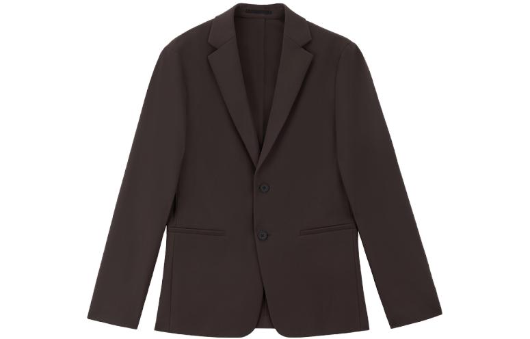 

THEORY Мужской деловой костюм черный коричневый, Black Brown
