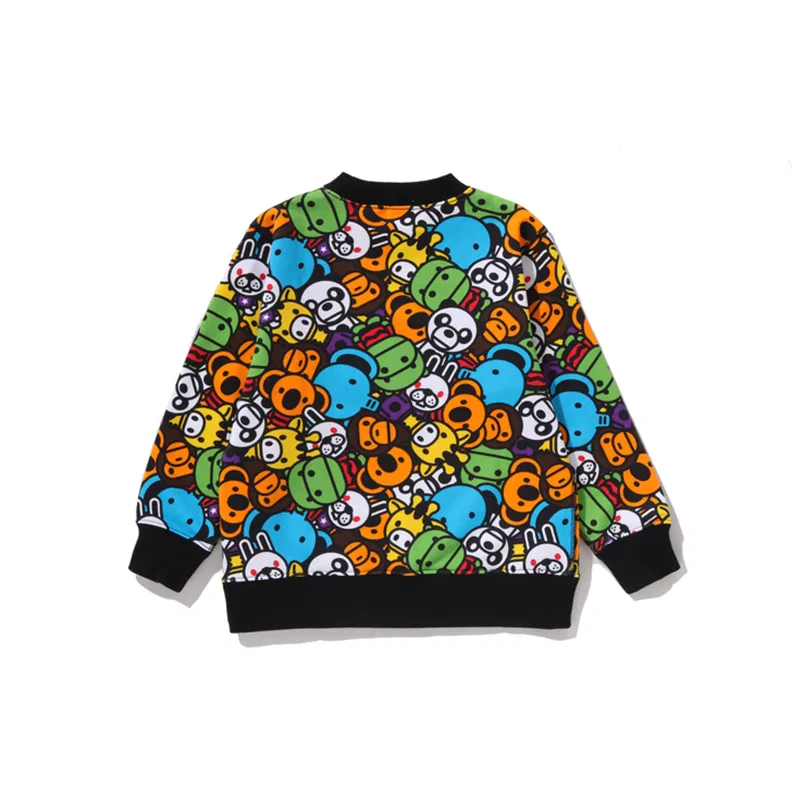 Свитшот детский мультиколор A Bathing Ape — фото 3