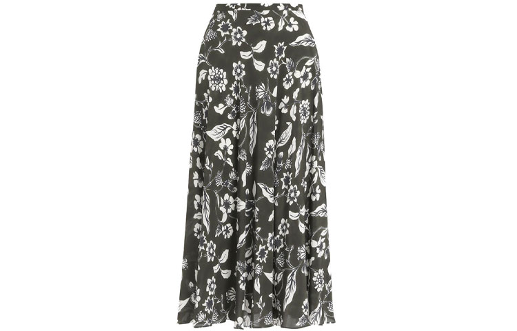 

WEEKEND MaxMara Повседневная длинная юбка для женщин, черная, средней длины, другие