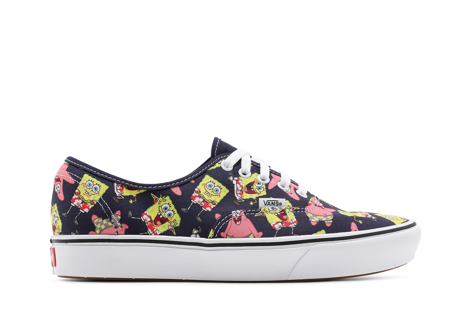 Кроссовки SpongeBob SquarePants x ComfyCush Authentic Vans, мультиколор