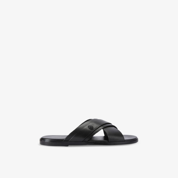

Сандалии кожаные Kurt Geiger London Bond, черный