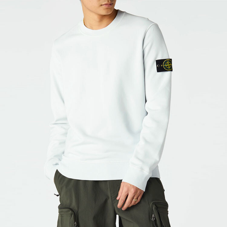 Толстовка мужская Ice Blue Stone Island, голубой — фото 3